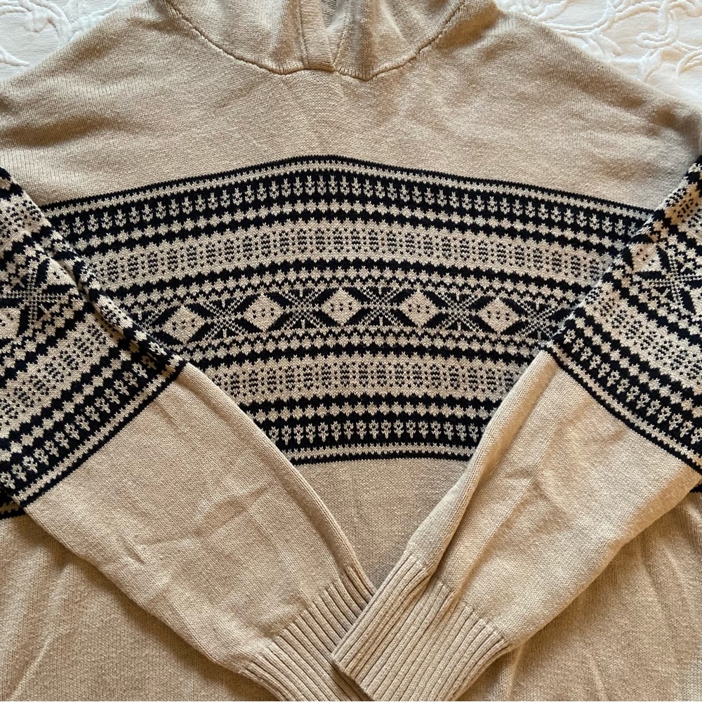 Vintage Gap Hooded Ski Sweater